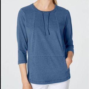 🎉HOST PICK🎉J.Jill Pure Jill Indigo Top